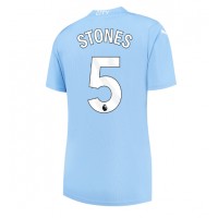 Manchester City John Stones #5 Replika Hemmatröja Dam 2023-24 Kortärmad